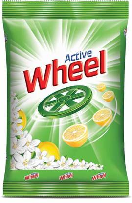 Wheel Active two in one Detergent Powder (Lemon::Jasmine)