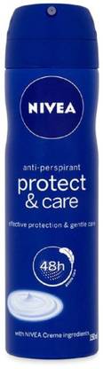 NIVEA Protect & Care Deodorant Deodorant Spray  -  For Men & Women