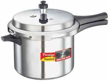 Prestige Popular Plus 5 L Outer Lid Induction Bottom Pressure Cooker