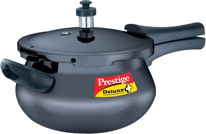 Prestige Deluxe Plus Hard Anodised 3.3 L Outer Lid Pressure Cooker
