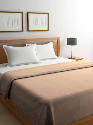 Raymond Home Solid Double Woollen Blanket for  Heavy Winter