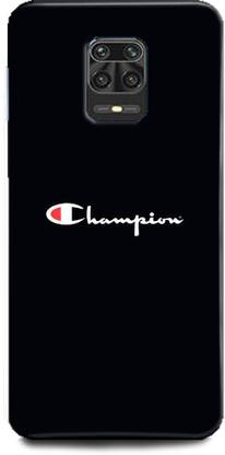 Ignite Back Cover for Redmi Note 9, Champion,King,BlackCover