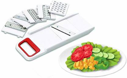 SWISS WONDER 69-6 in 1 Vegetables Slicer, Cutter and Fruit Dicer Grater Set Vegetable & Fruit Grater & Slicer