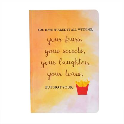 Papboo Softbound A5 Notebook Unruled 120 Pages