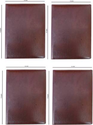 positive vibes Premium Class of Rexine Adjustable Leaflets Menu Folder