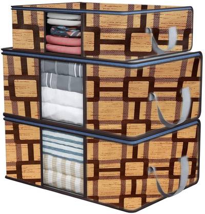 JM Homefurnishings Set of 3 blanket/Clothes storage box blanket_cover_1 BCJM01
