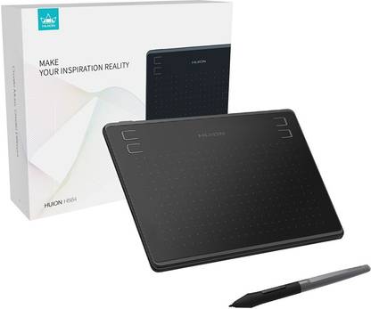 HUION HS64 Graphics Pen Tablet 6.3 x 4 inch Graphics Tablet Connectivity - USB