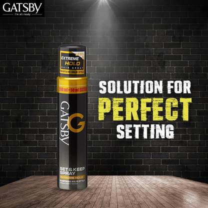 GATSBY Set & Keep Spray - Extreme Hold Hair Spray
