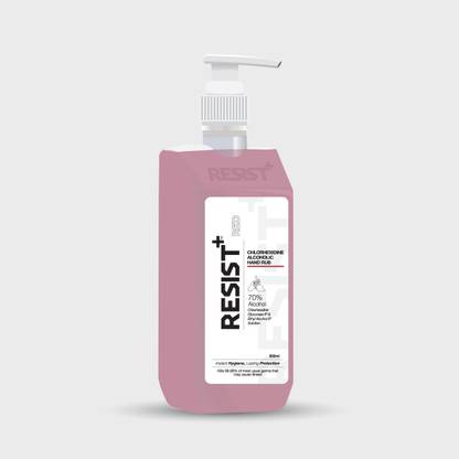 RESIST+ Chlorhexidine & Ethyl Alcohol based hand sanitizer - 500ml Hand Sanitizer Bottle