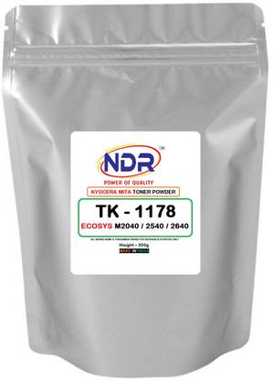 NDR ORIGINAL KYOCERA MITA TK-1178 ECOSYS M2040, M2520, M2640 (300g) Black Ink Toner Powder