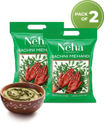 Neha Herbals Rachni - 500G (Pack of 2) Natural Mehendi