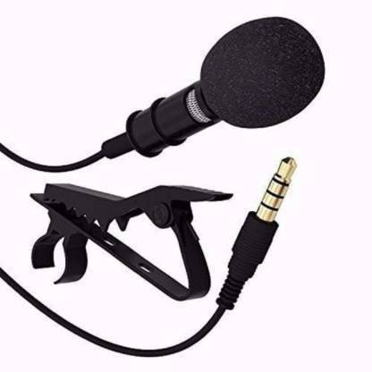 Garland clip-On Mini lavalier Lapel Mic Collar Microphone For PC Computer Laptop Gaming Sound Recording , Collar Mic for Voice Microphone