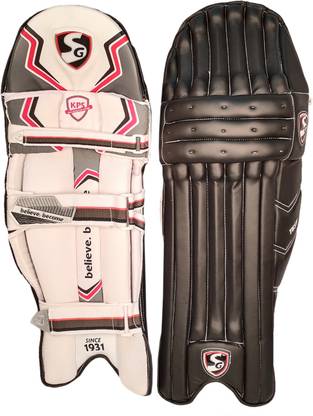 SG Test Colored Batting Legguard, Right Hand - Men's (Black) Men's (39 - 43 cm) Batting Pad