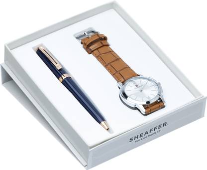 SHEAFFER Prelude 9143 With Tan Wrist Watch 2020 Gift Set Pen Gift Set