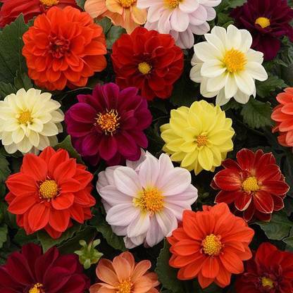 PLANTZON Dahlia Hybrid Flower Seed