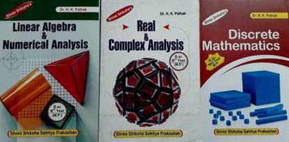 H.k. Pathak B.sc. Mathematics Books Set Real And Complex Analysis , Linear Algebra And Numerical Analysis, Discreate Mathematics For All Mp Universities Bsc/ba Iii Year Students According To Syllabus