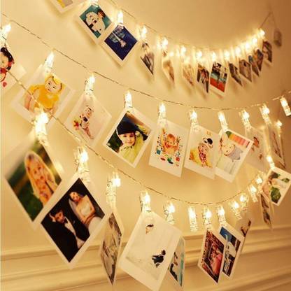 prisma collection 20 LEDs 2.1 m White Steady Clip Rice Lights