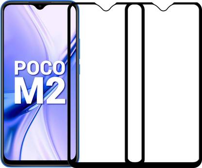 Karpine Edge To Edge Tempered Glass for Poco M2, Mi Redmi 9, Mi Redmi 9 Prime, Poco M2 Reloaded