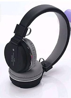 RAZA Wireless Bluetooth Headphone SH-12 Crystal Clear Sound Deep Bass Support FM and SD Card Slot with Music and Calling Controls Studio Headphone Amplifier