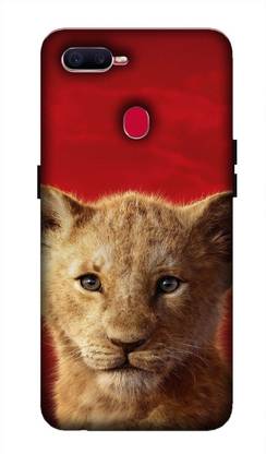NAVYA Back Cover for OPPO F9 PRO ( BABYH LION NETURE) PRINTED BACK COVER