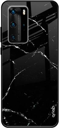 QRIOH Glass Back Cover for Huawei P40 Pro