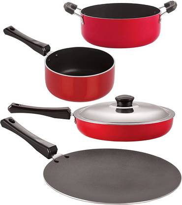 NIRLON CT12_FP12_SP(B)_CS22 Non-Stick Coated Cookware Set