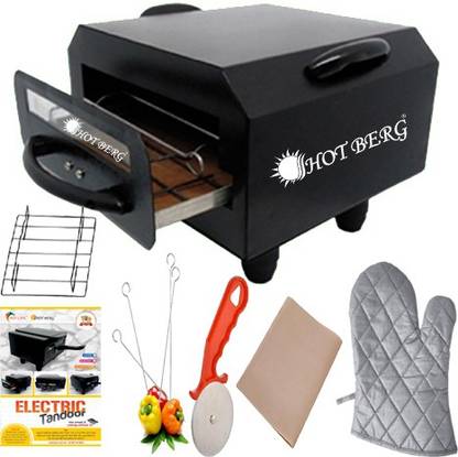 HOT BERG Small Electric Tandoor SMET-5689 with accessories (Black) Electric Tandoor