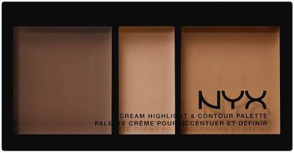 NYX PROFESSIONAL MAKEUP CREAM HIGHLIGHT & CONTOUR PALETTE Highlighter