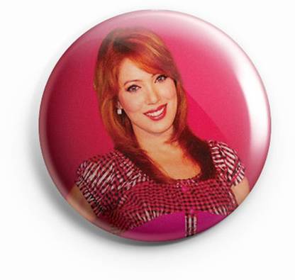 AVI Hindi series Taarak Mehta Ka Ooltah Chashmah Babita Fridge Magnet Regular Size 58mm MR8002015 Fridge Magnet Pack of 1