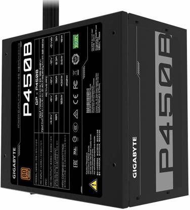Swastik Sale Refurbished GIGABYTE GP-P450B 80 Plus Bronze Power Supply 450 Watts Computer PSU with 6 SATA Cables