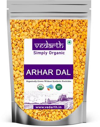 Vedarth Organic Yellow Toor/Arhar Dal (Split)