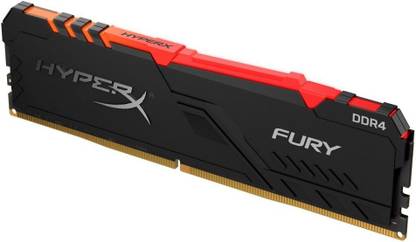 HyperX FURY RGB DDR4 8 GB (Quad Channel) PC (Kingston 8GB RGB DDR4 3200 MHz)
