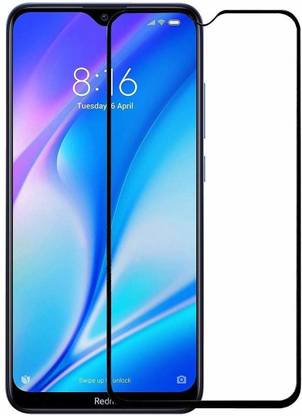 AV Edge To Edge Tempered Glass for Xiaomi Redmi 8, Redmi 8A, Redmi 8A Dual - (Black)