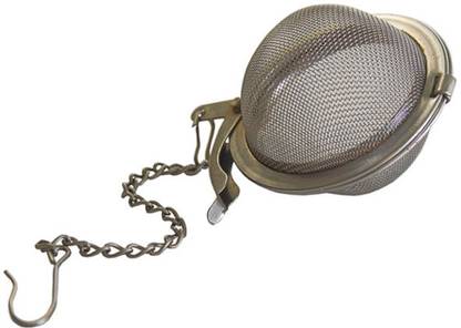 Deja Brew Mesh Ball Tea Infuser for Loose Tea | Stainless Steel | Fine Mesh With Extended Chain | (Tea Filter, Tea Maker, Tea Ball) Tea Strainer