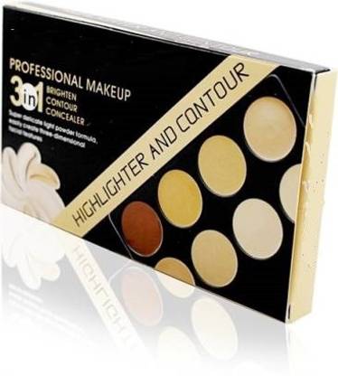 K.Y.L.Plus 3IN1 PROFESSINAL MAKE UP KIT FREE Liner & Rubber Band-MTST Concealer (Multi, 25 g) Concealer