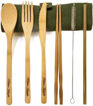 Nature Knights Bamboo Cutlery Set