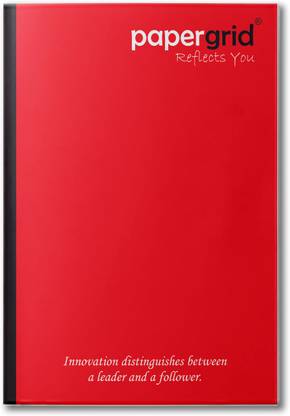 papergrid A4 - 29.7 cm x 21 cm, Unruled A4 Notebook Unruled 160 Pages