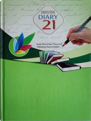 Modaro 2021 Executive Diary with Half Page for Each Day 2021 Planner B5 Diary Ruled 365 Pages