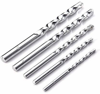 RDX 5Pcs/Set Masonry Masonary Wall Drill Bits Various for Ceramic Tile Marble Concrete Cement Stone Wall