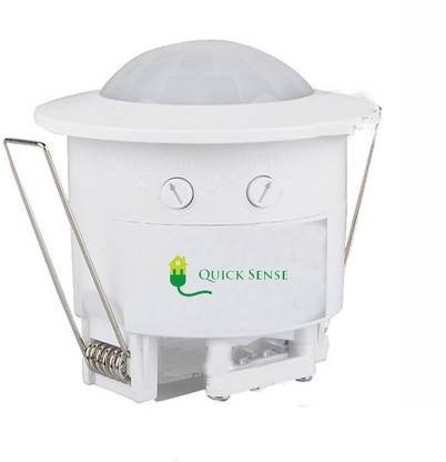 Quick Sense Pir Motion Sensor with Light Sensor, Energy Saving Detector Switch 10 A Motion Sensor Electrical Switch