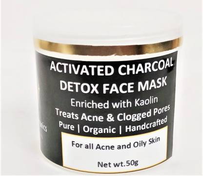 Aadvik organics ACTIVATED CHARCOAL DETOX FACE MASK