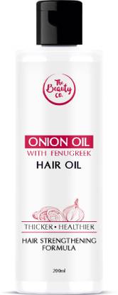 The Beauty Co. Onion & Fenugreek Hair Oil | Made in India Hair Oil  (200 ml) at Rs. 159