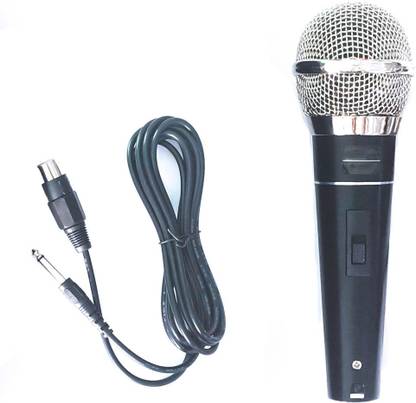kluzie Universal Uni-directional Dynamic Microphone Handheld Wired Professional Mic Portable External KTV Micphone DJ Mixer Audio Gaming Singing Home Party Microphone
