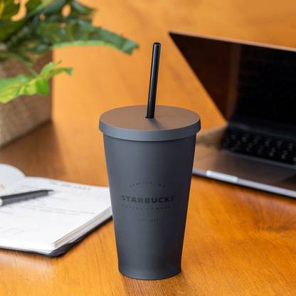 Starbucks Black Cold Cup Plastic Tumbler