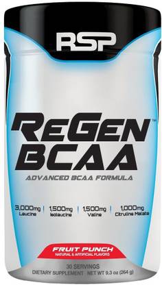 RSP NUTRITION Regen 30 Servings Great Results BCAA