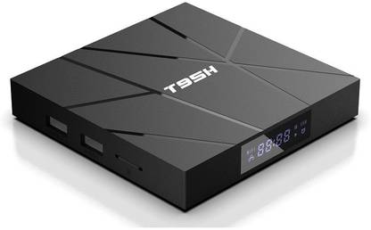T95H 6k, Android 10.0 TV Box, 1GB RAM 8GB ROM, H616, Miracast, Bluetooth 2.4G WiFi, Support Netflix, Amazon Prime, JIO TV, HotStar, Thop TV PlayStore Smart TV Box Media Streaming Device
