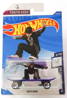 Details about   Hot Wheels 1:64 Skate Grom Olympic Games Tokyo 2020 6/10