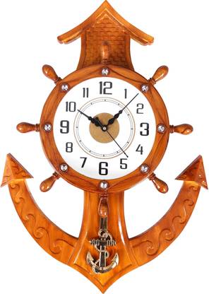 REXERA Analog 50 cm X 35 cm Wall Clock