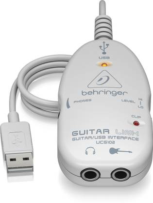 Behringer UCG102 Guitar-to-USB Interface Audio Interface