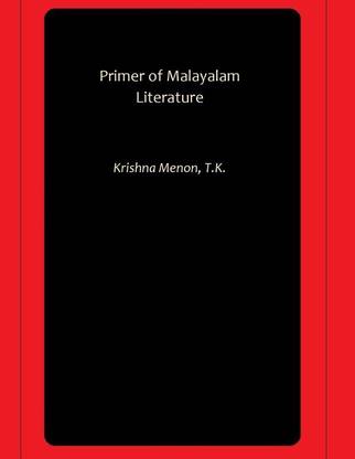Primer of Malayalam Literature